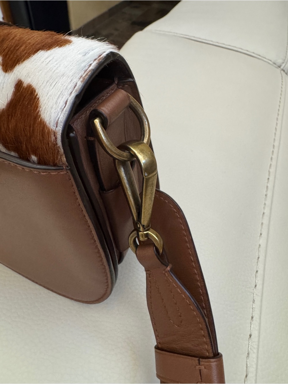 Polo Ralph Lauren Lennox Saddle Crossbody Bag - Picture 5 of 8